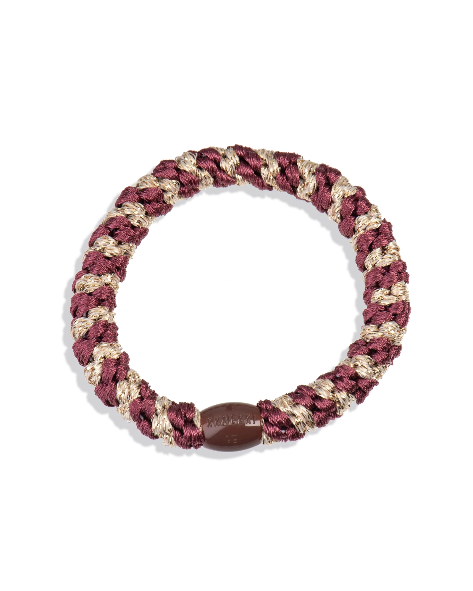 ROSEWOOD-BEIGE GLITTER STRIPE