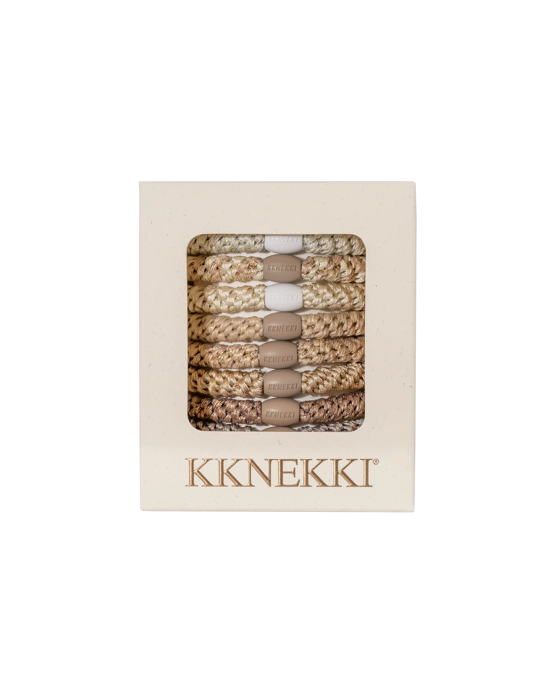 NUDE EDITION • 8 HAIR TIES