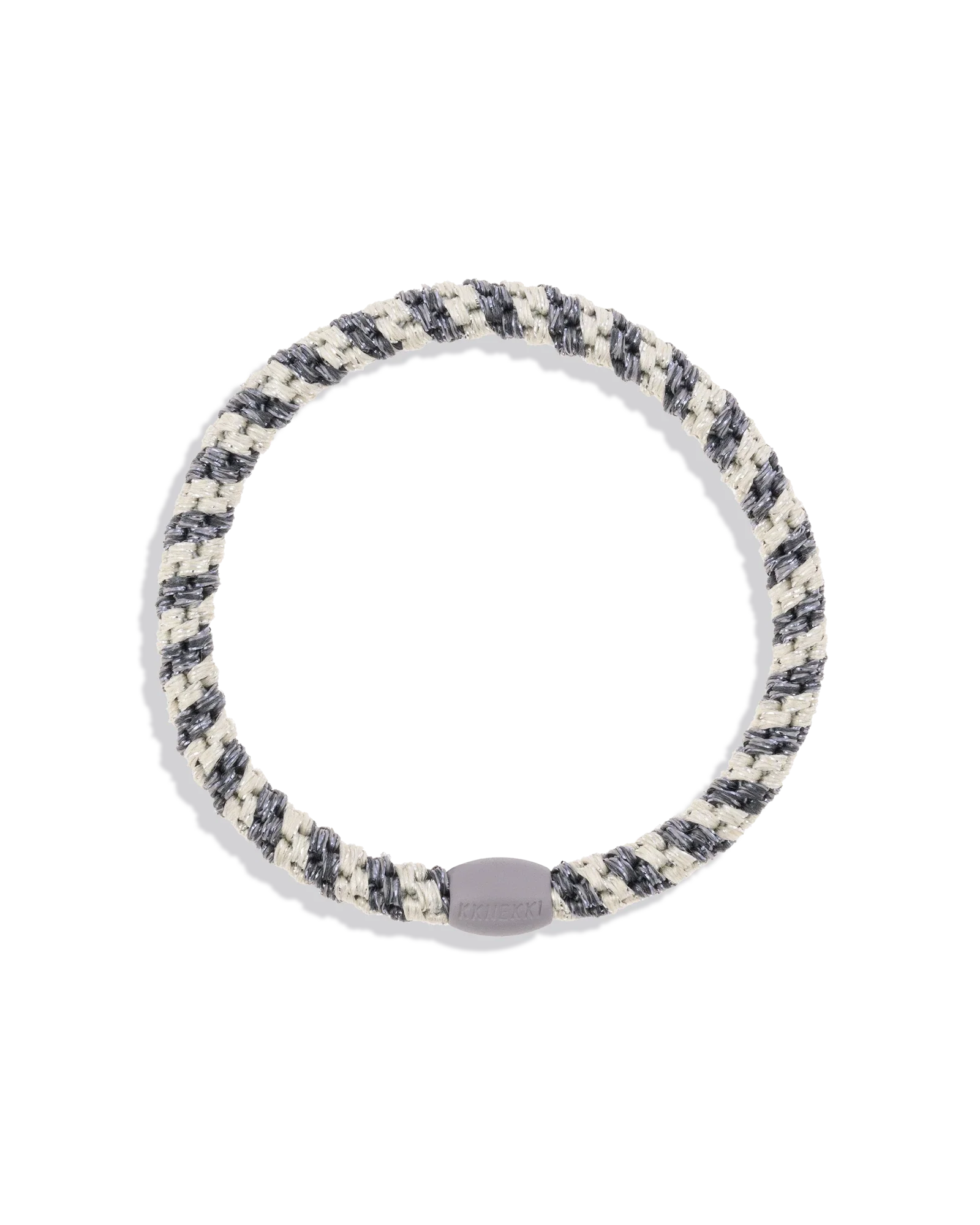 SLIM SILVER GREY STRIPE