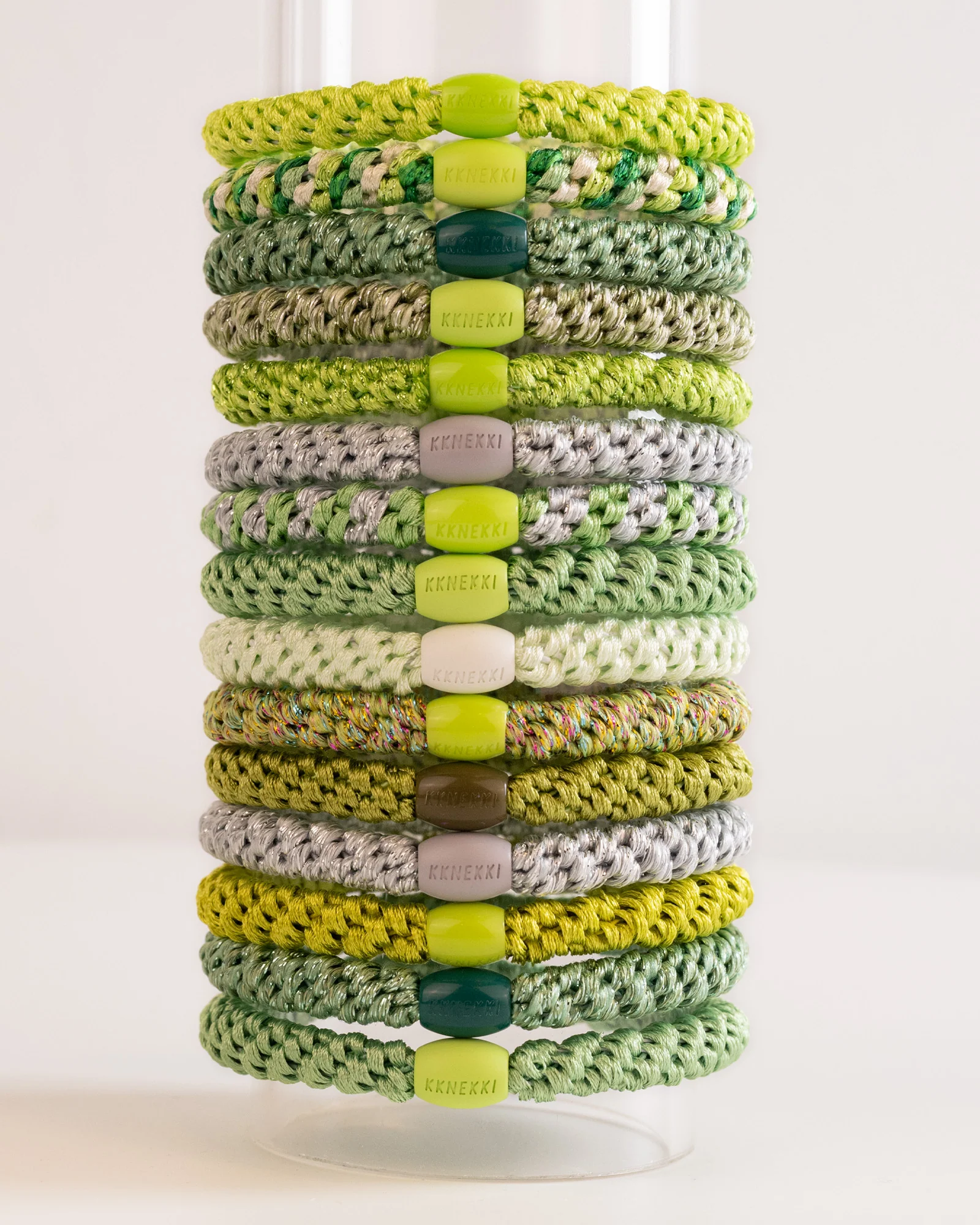 LIME SELECTION • 15 HAIR TIES - Image 2